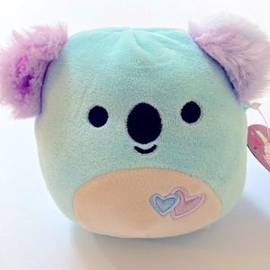 NWT Squishmallows 4” Valentine’s Kya the Koala